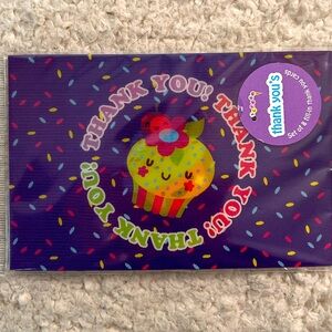 iScream Lenticular 'Image Flips' Designed Cupcake Thank You Postcards